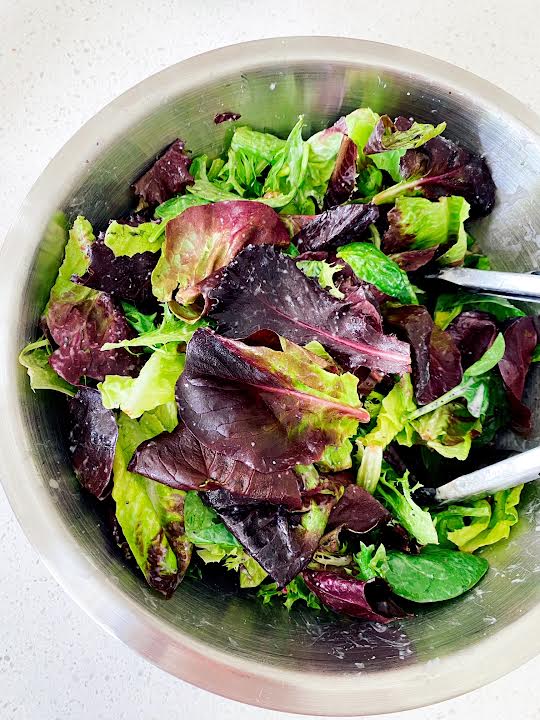 Butter Lettuce Salad with Blueberries and Poppyseed Dressing | Chef Jen